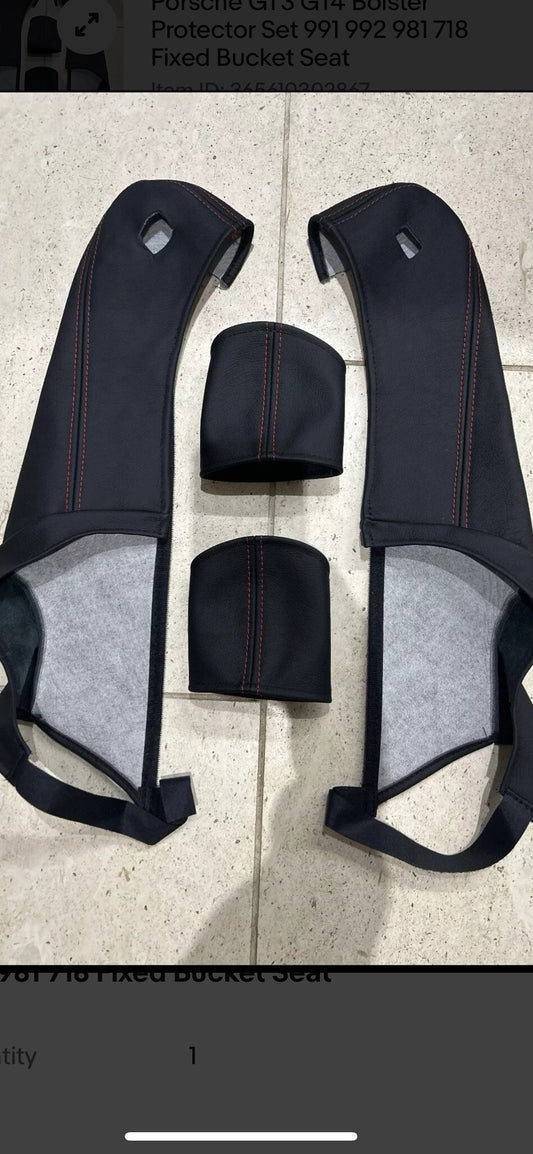Bolster protector set - 918 bucket seat (set as pictured)