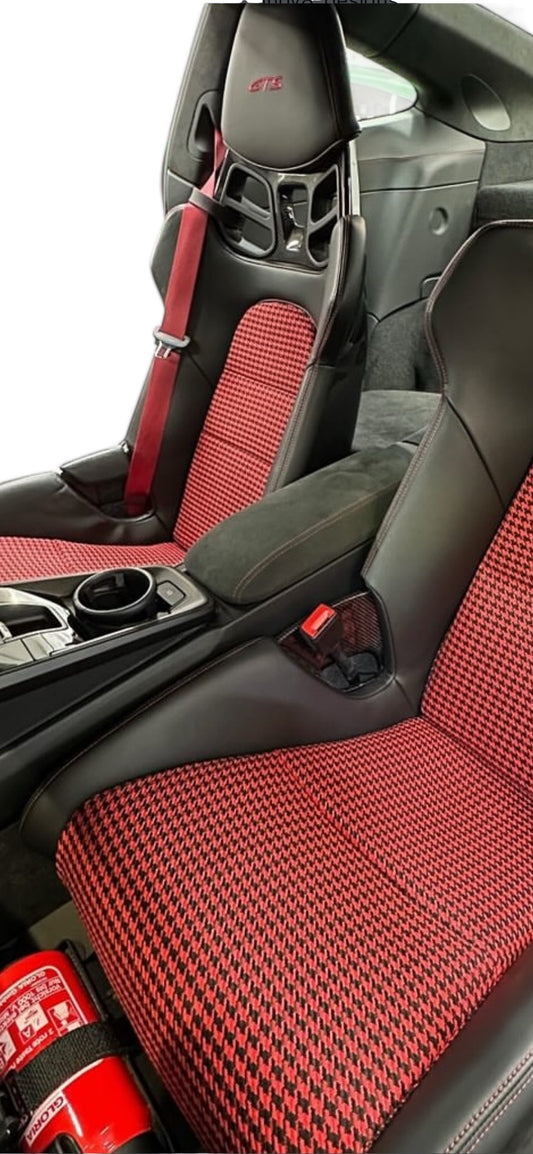 Seat insert cover set for fixed 918 Porsche bucket seats
